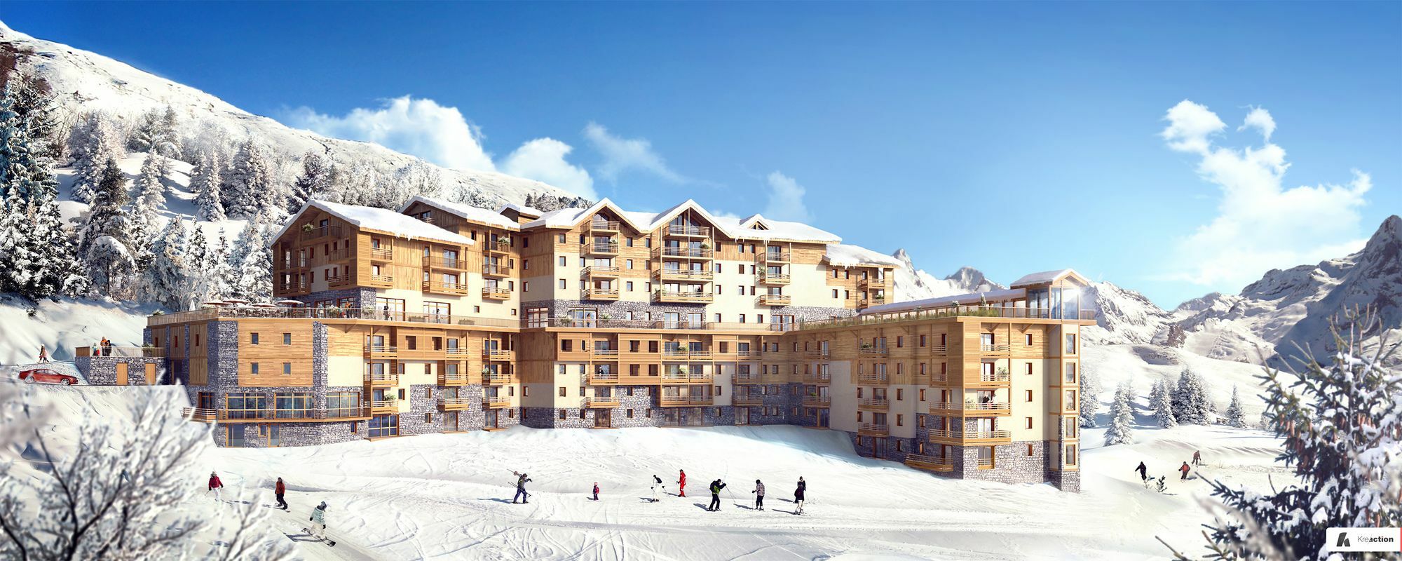 Residence Club Mmv Le Coeur Des Loges Saint-Martin-de-Belleville Kültér fotó